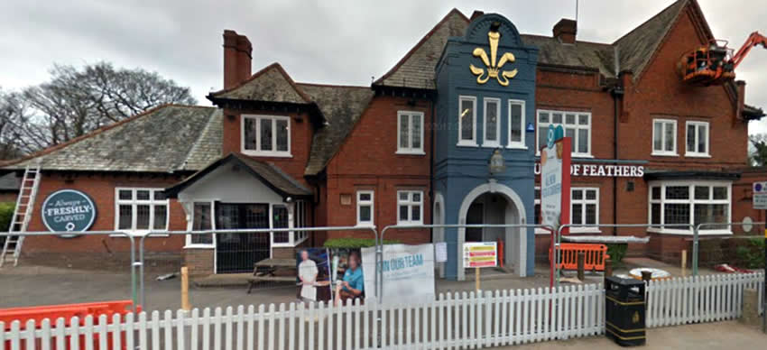 Plume Of Feathers	341 Stratford Road, Shirley, B90 3BW